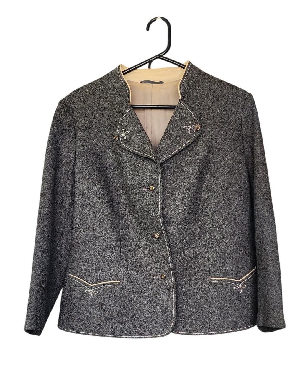 Loden Frey Vintage Wool Blazer Sz Large